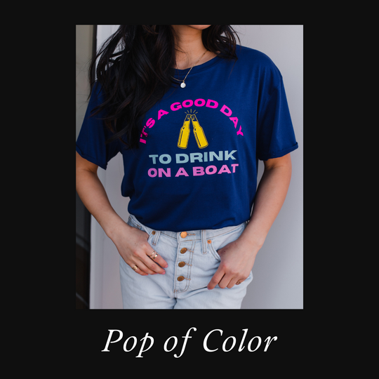 Add a pop of color!