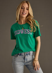 oversized midwest saying graphic
