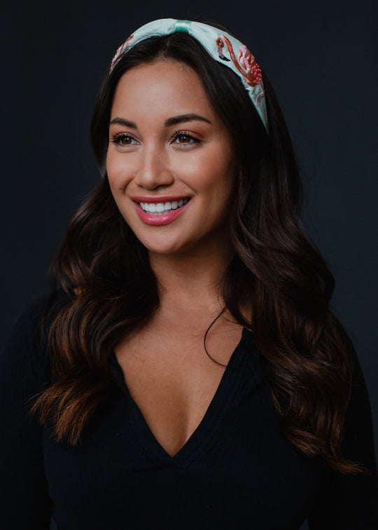 Delaney Embroidered Headband