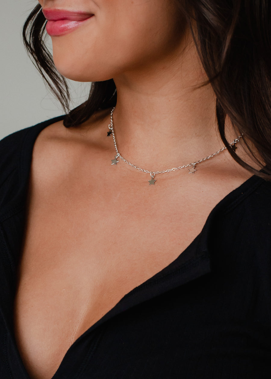 Davina Necklace - Silver