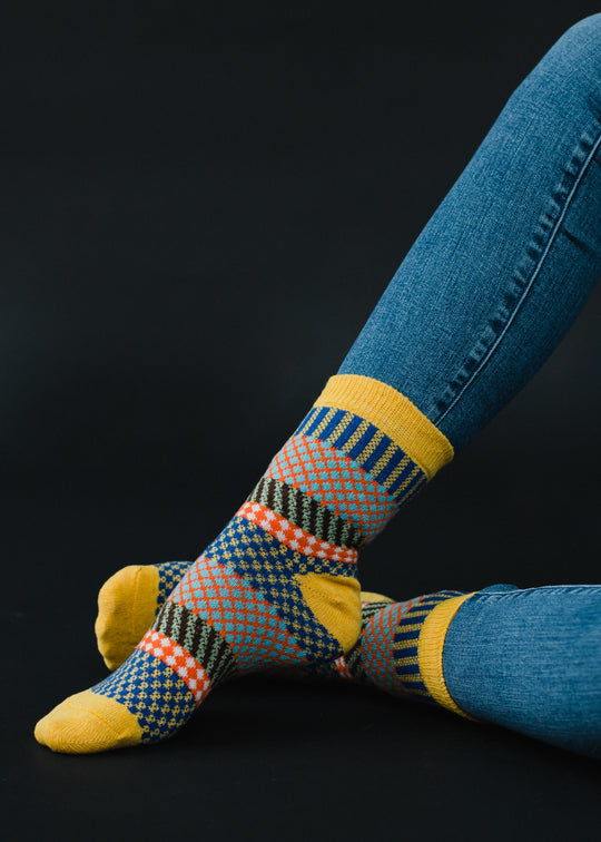 Annika Patterned Socks