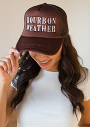 Bourbon Weather Trucker Hat - Brown