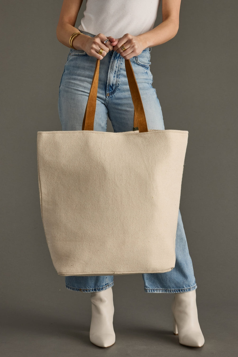 cream, brown and tan western tote bag, western tote, aztec-inspired tote bag, travel bag, women's tote bag, neutral tote