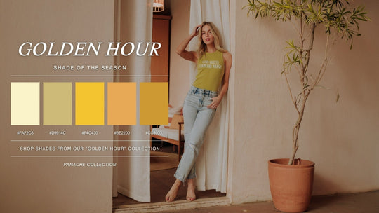 Panache Palette: Color of the Season: "Golden Hour"