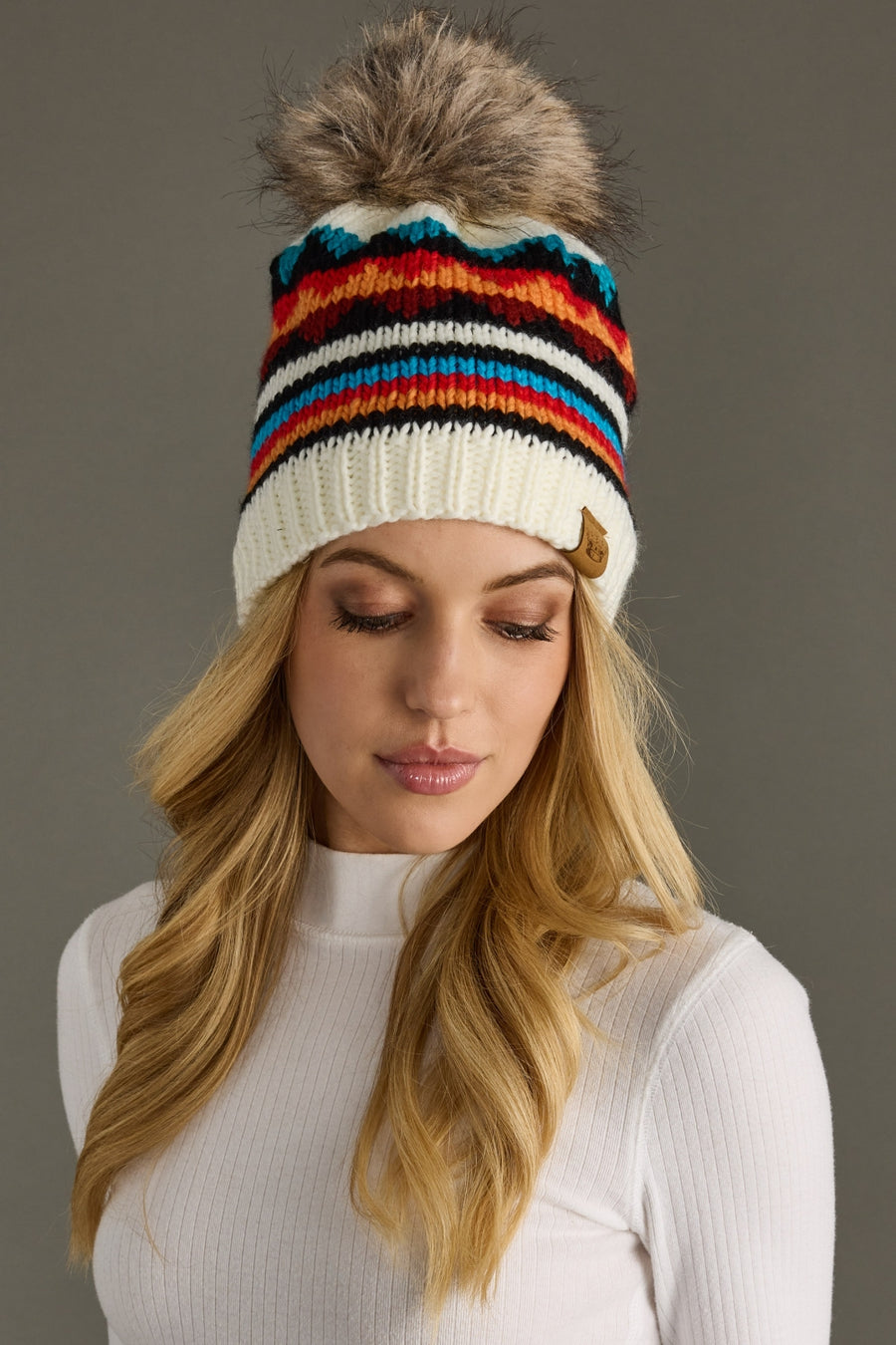 Cozy Up Pom Hat