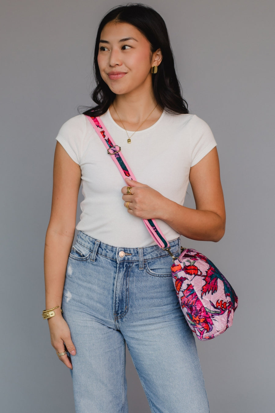 Amara Floral Crossbody