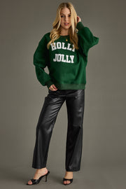 Holly Jolly Sweatshirt - Green