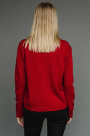 Feelin' Festive Sweater - Red