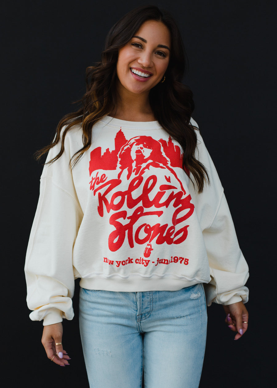 Cream Rolling Stones Sweatshirt