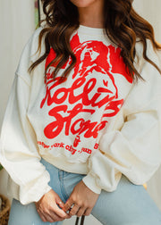 Cream Rolling Stones Sweatshirt