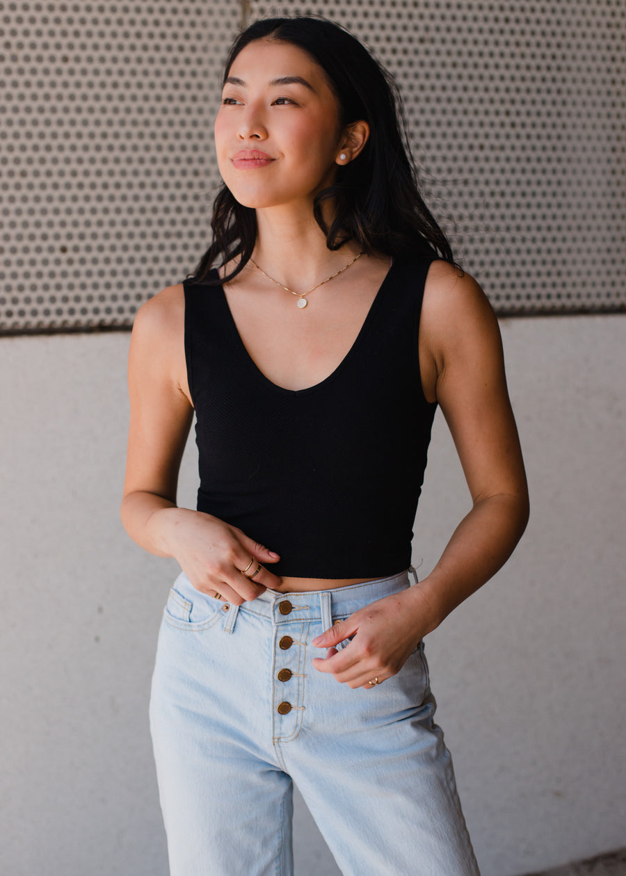 Harlow Tank Top - Black