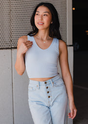 Harlow Tank Top - Blue