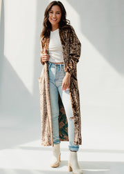 Kingsley Velvet Duster Cardigan