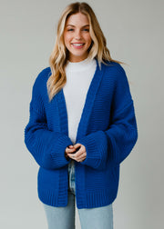 Ski Cardigan - Blue