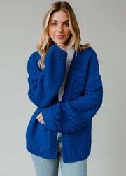 Ski Cardigan - Blue