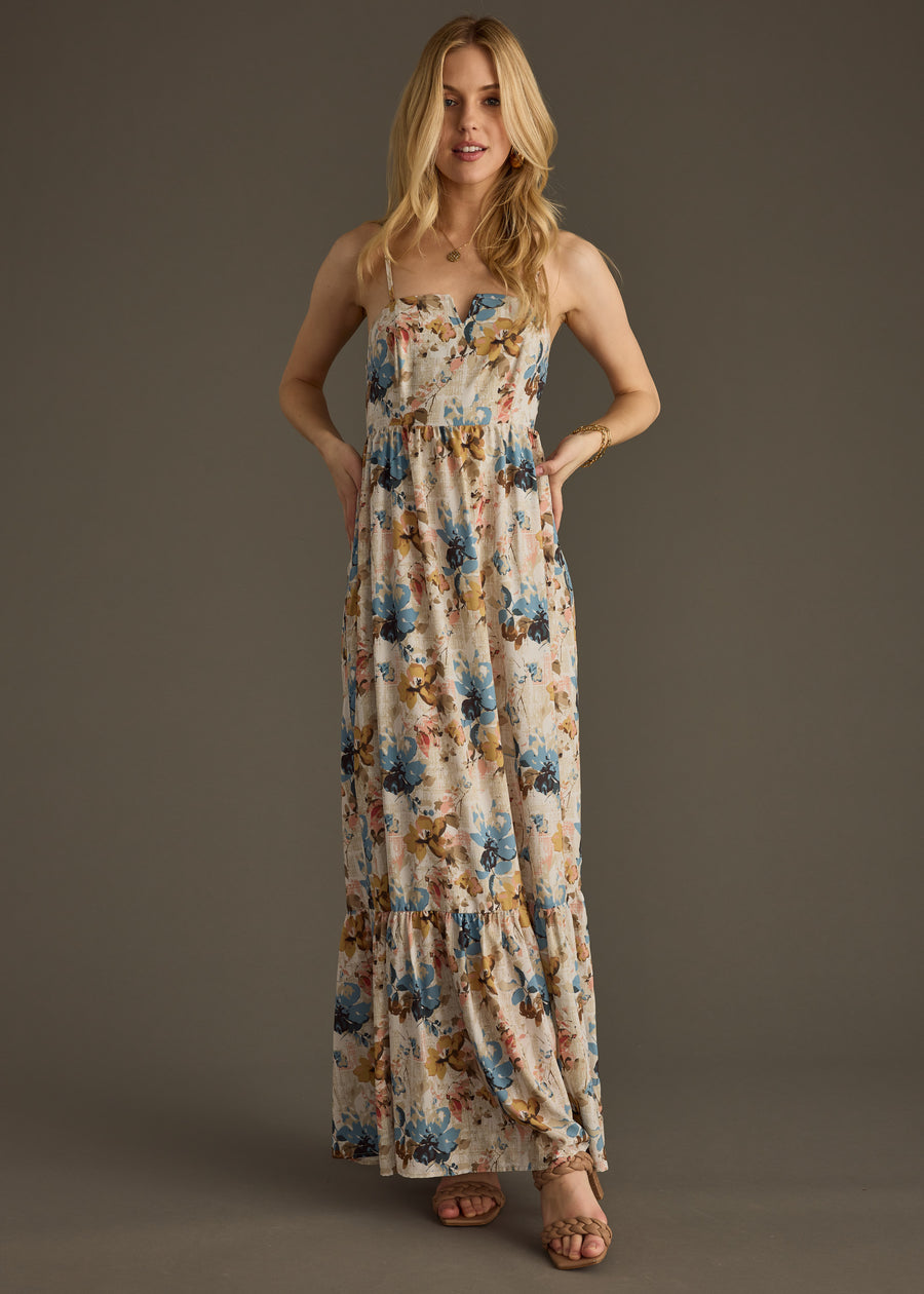 Serendipity Maxi Dress - Tan