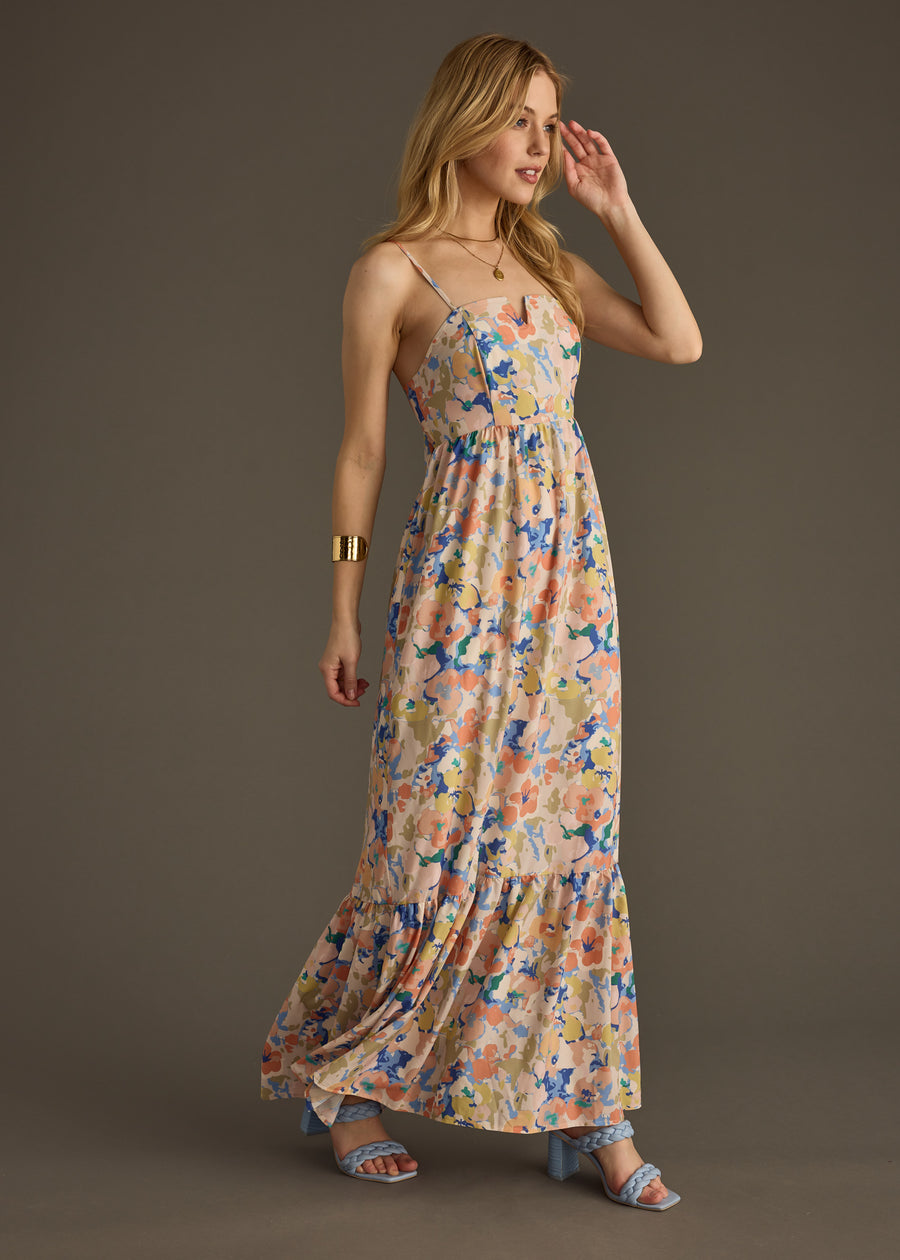 Serendipity Maxi Dress - Multicolored