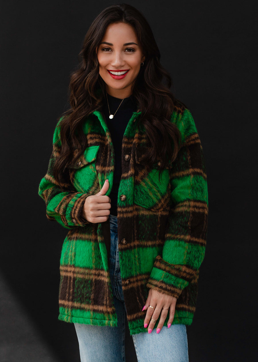 Venetian Plaid Shacket