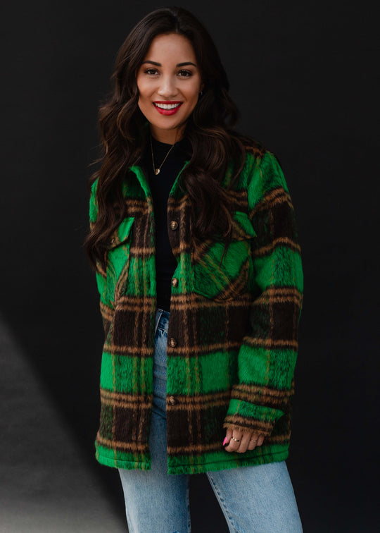 Venetian Plaid Shacket