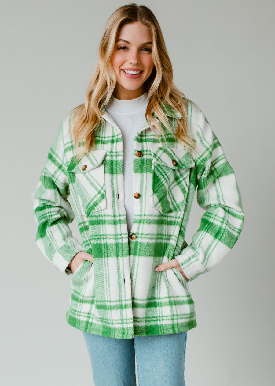 Charmer Plaid Jacket