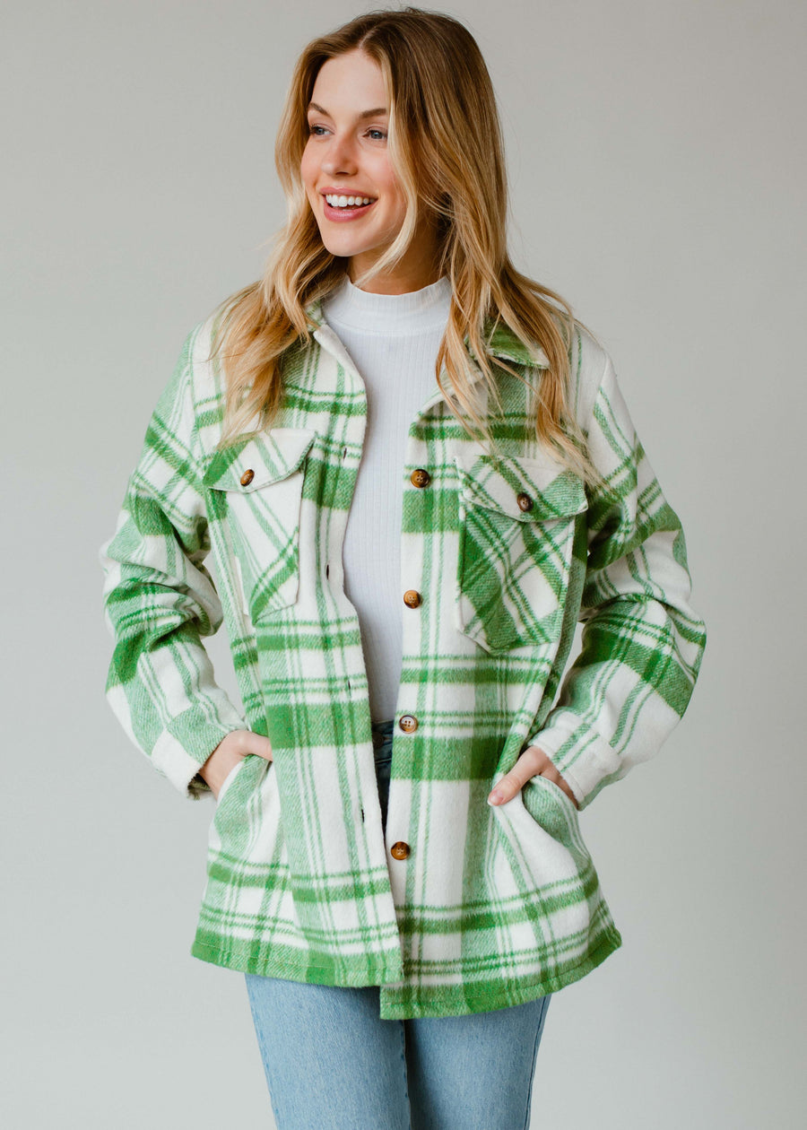 Charmer Plaid Jacket