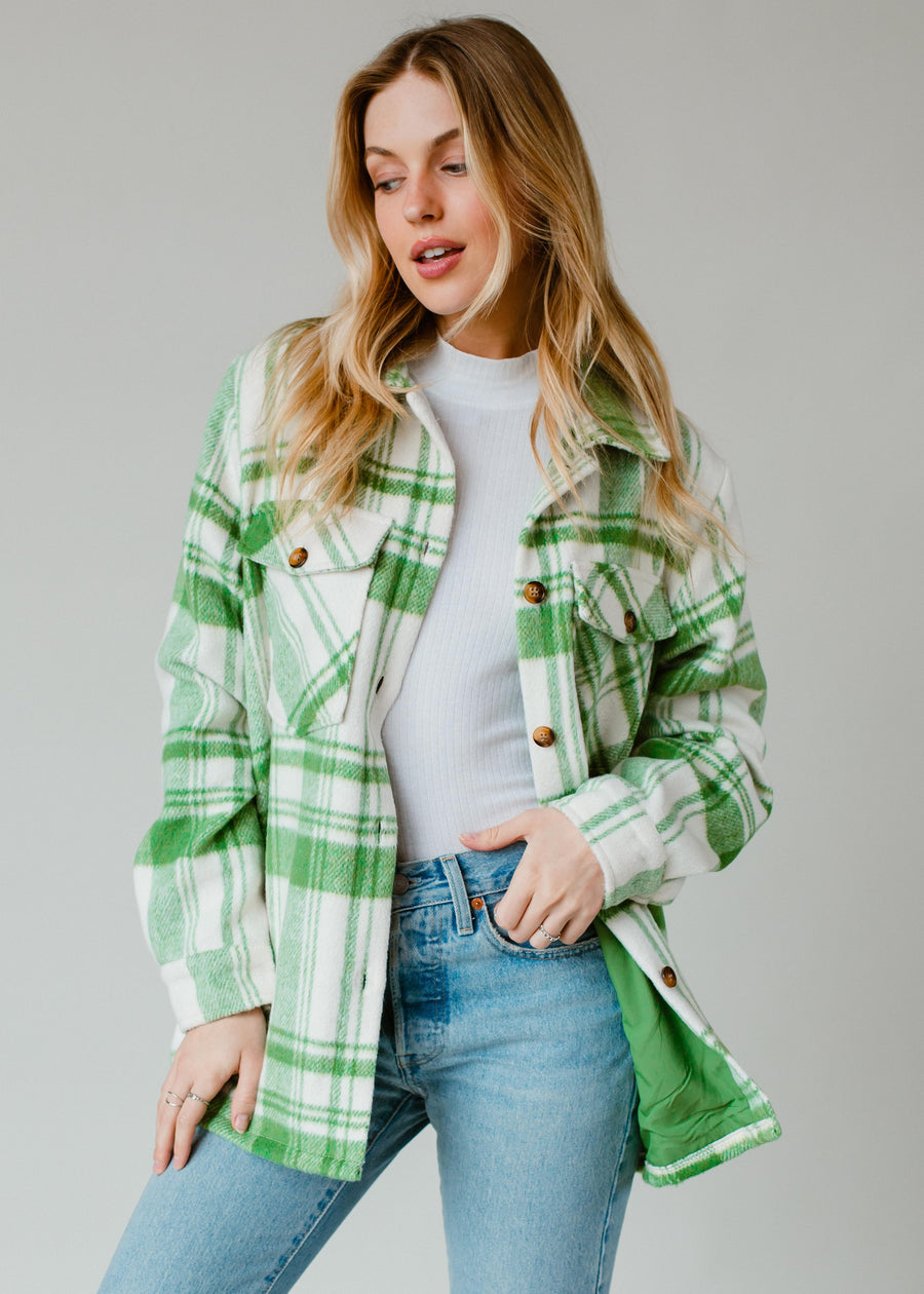 Charmer Plaid Jacket