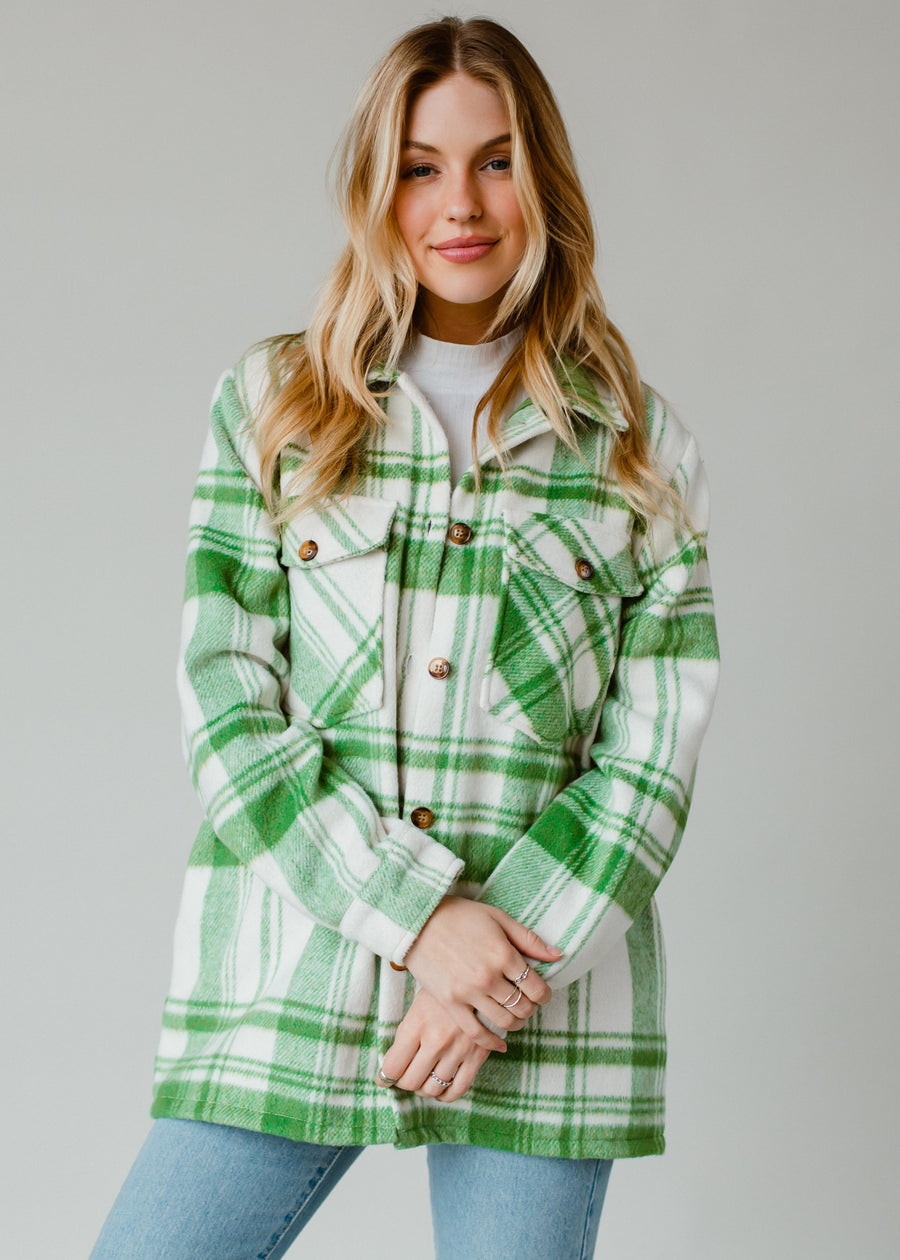 Charmer Plaid Jacket