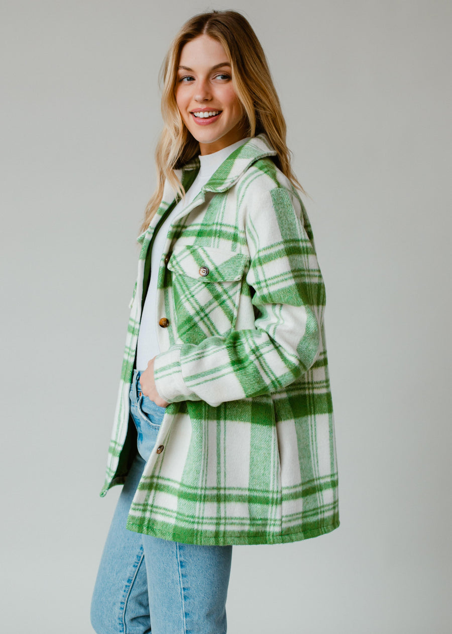 Charmer Plaid Jacket