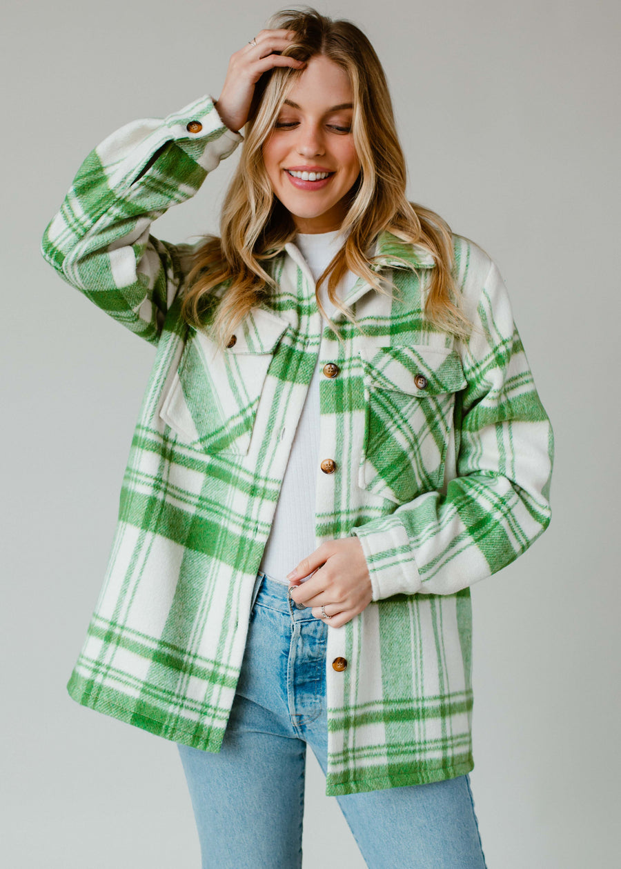 Charmer Plaid Jacket