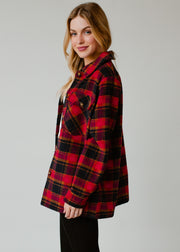 Francesca Plaid Jacket