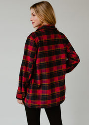 Francesca Plaid Jacket