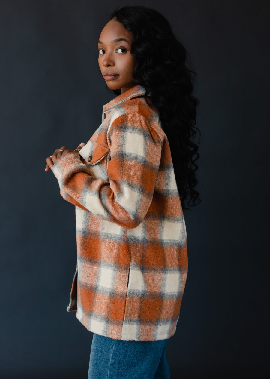 Greta Plaid Jacket