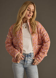 Ruby Patterned Jacket