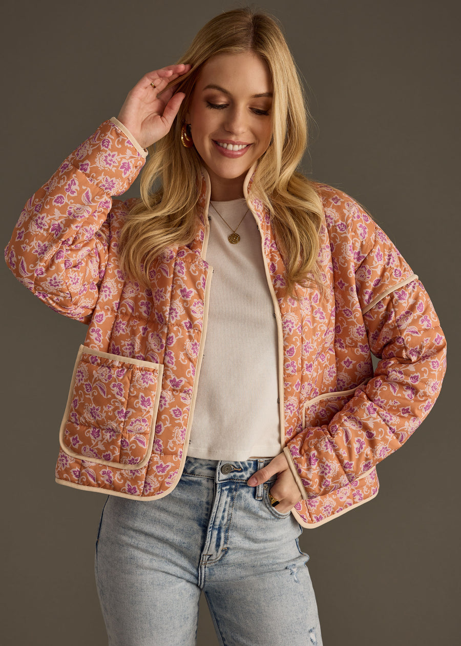 Ruby Patterned Jacket