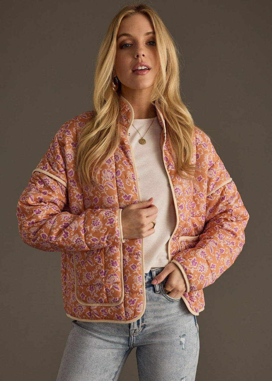 Ruby Patterned Jacket