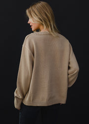 Rock & Roll Sweater - Tan