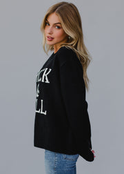 Rock & Roll Sweater - Black