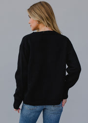 Rock & Roll Sweater - Black