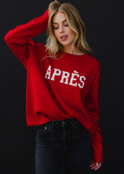 Apres Sweater - Red