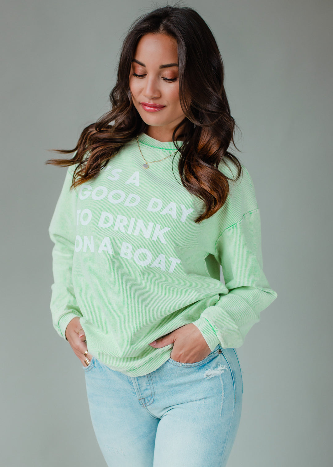 PANACHE APPAREL-BLACK APRES SWEATER