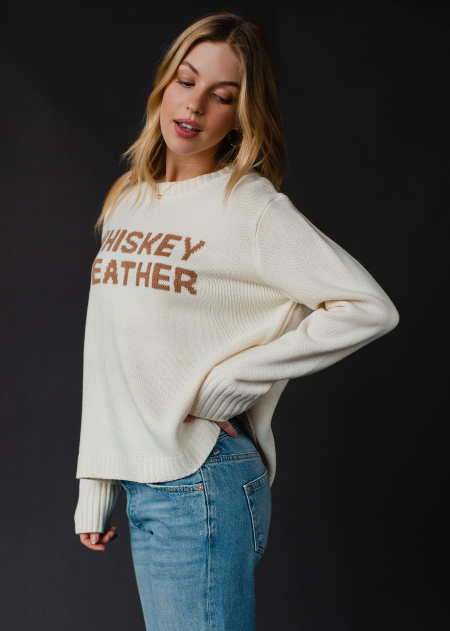 Whiskey Weather Sweater - Ivory