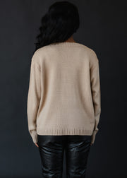 Whiskey Weather Sweater - Tan