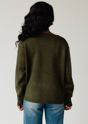 Whiskey Weather Sweater - Olive