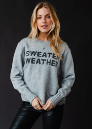 Sweater Weather Sweater - Gray