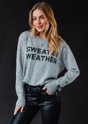 Sweater Weather Sweater - Gray