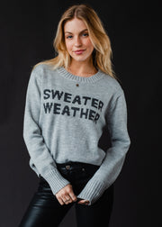 Sweater Weather Sweater - Gray