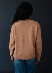 Coffee Weather Sweater - Light Brown