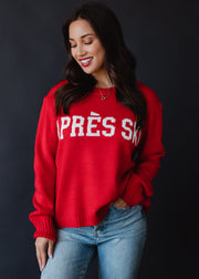 Apres Ski Sweater - Red