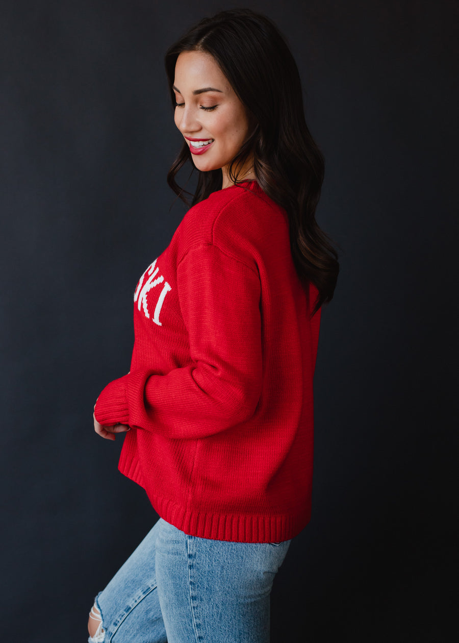 Apres Ski Sweater - Red