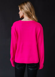 Ski Sweater - Pink